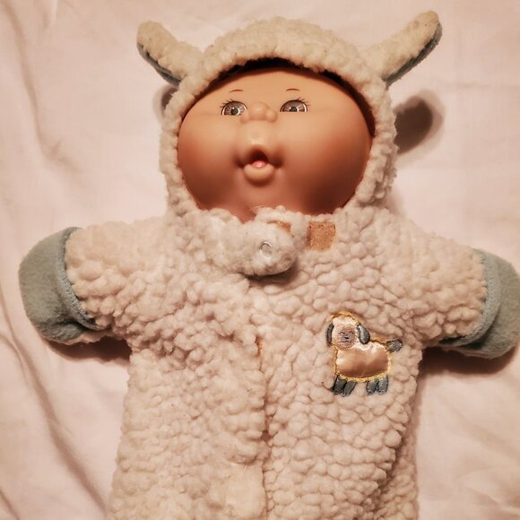 Vintage 1991 Cabbage Patch Kid Adorable Little Girl Lamb - Picture 4 of 8